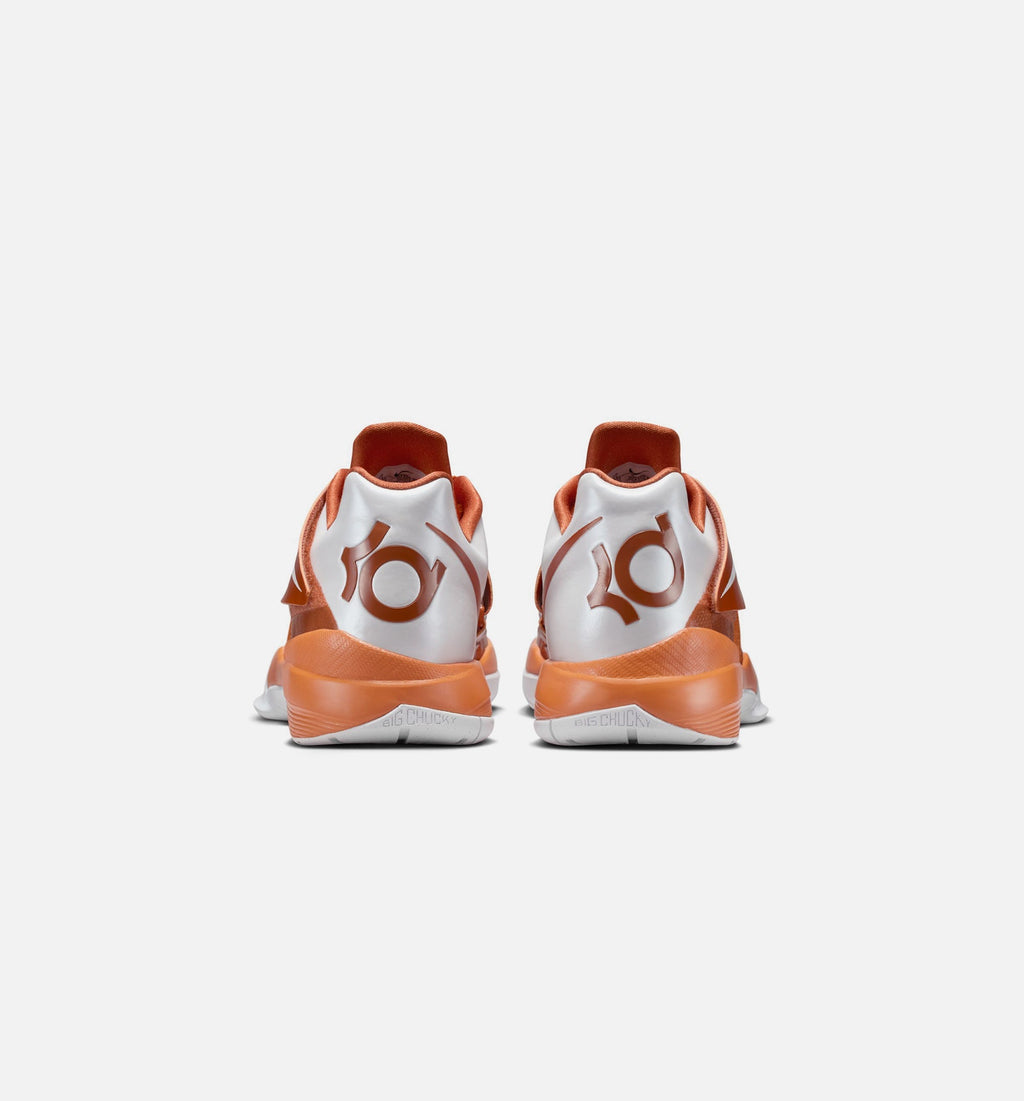 Zoom KD 4 Texas Longhorns Men's Lifestyle Shoes - Desert Orange / White