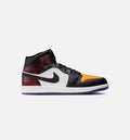 Air Jordan 1 Mid SE Men's Lifestyle Shoe – True Red/White/Court Purple/Black