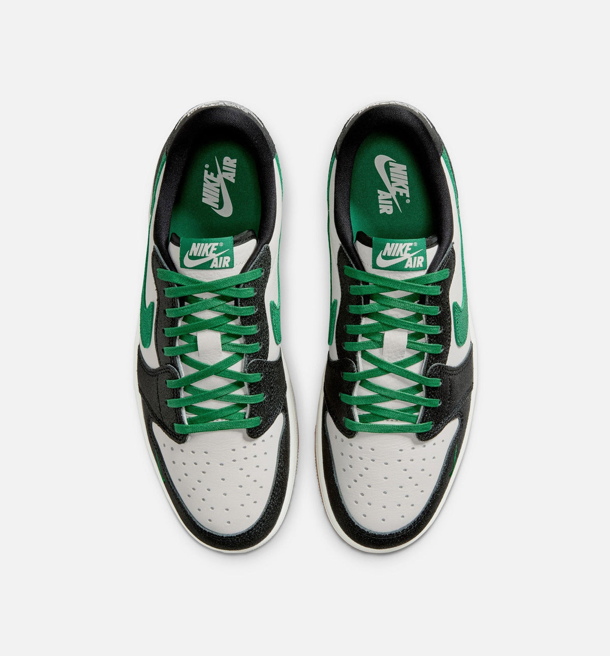 Air Jordan 1 Retro Low OG Phantom Pine Green Men's Sneakers