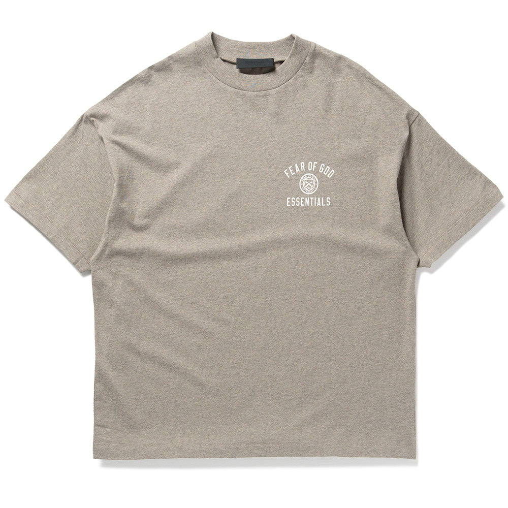 Fear of God Essentials Jersey Crewneck Tee - Heather Gray