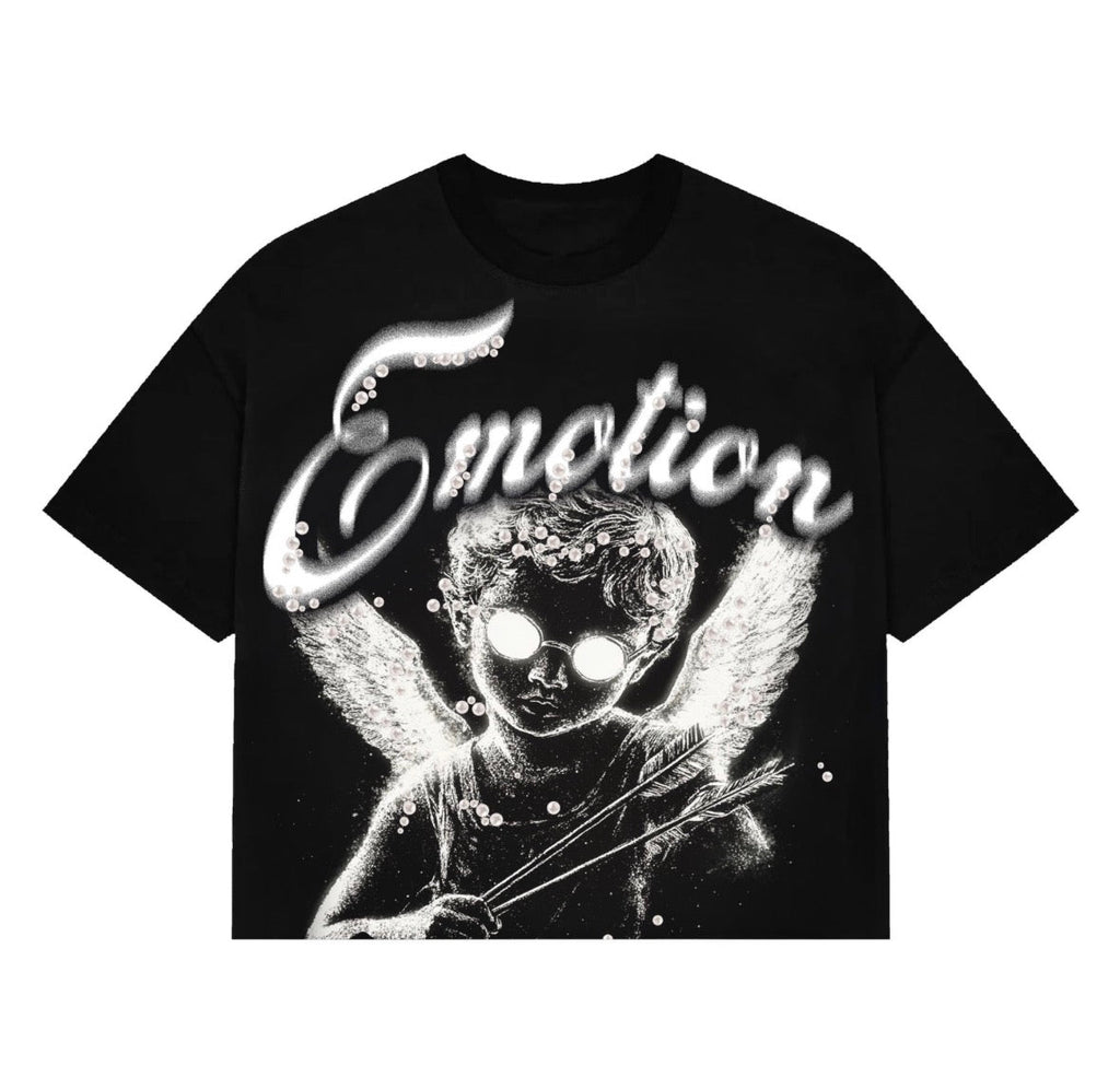 Mixed Emotions Brand Black Shirt