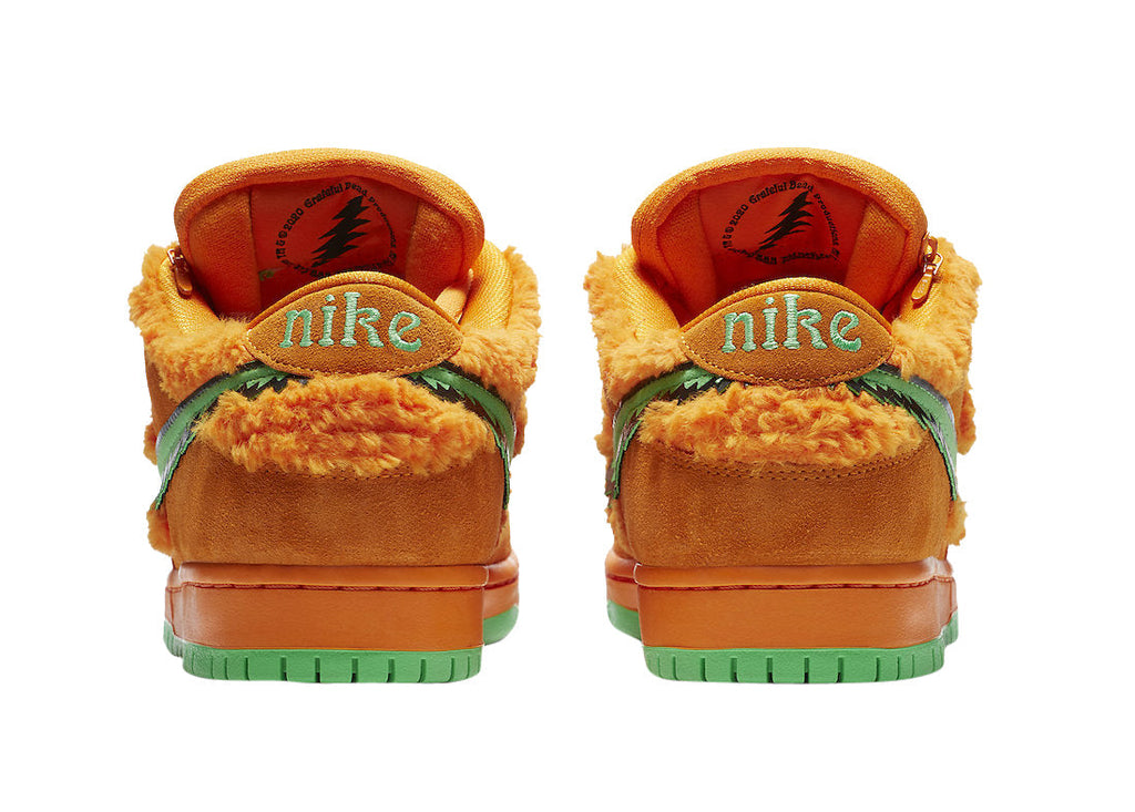 Grateful Dead X Nike SB Dunk Low Orange Bear CJ5378-800