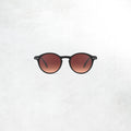 Izipizi Sun Glasses #D: Black Road Brown Shading Lenses