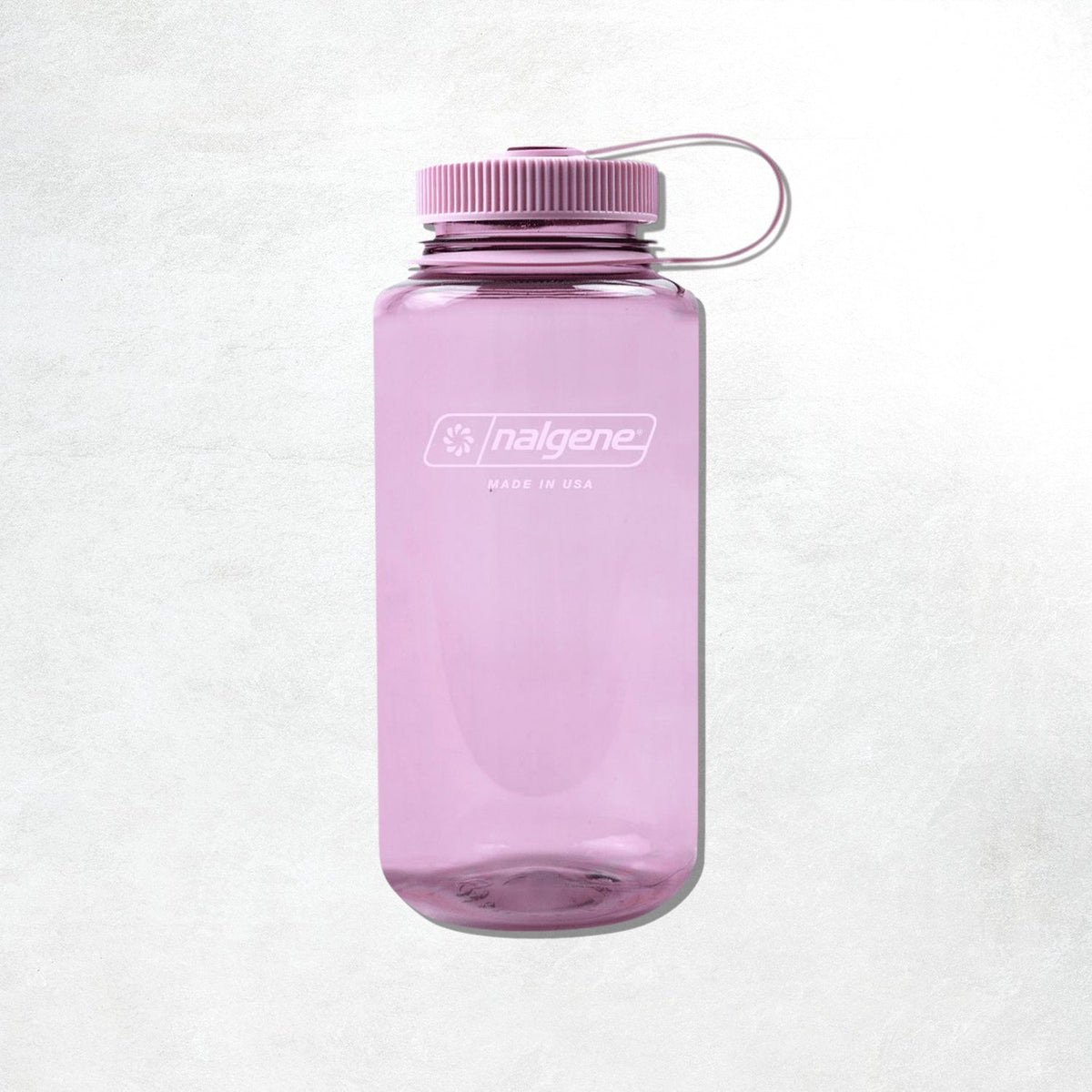 Nalgene 1L Wide Mouth Tritan Sustain Water Bottle: Cherry Blossom