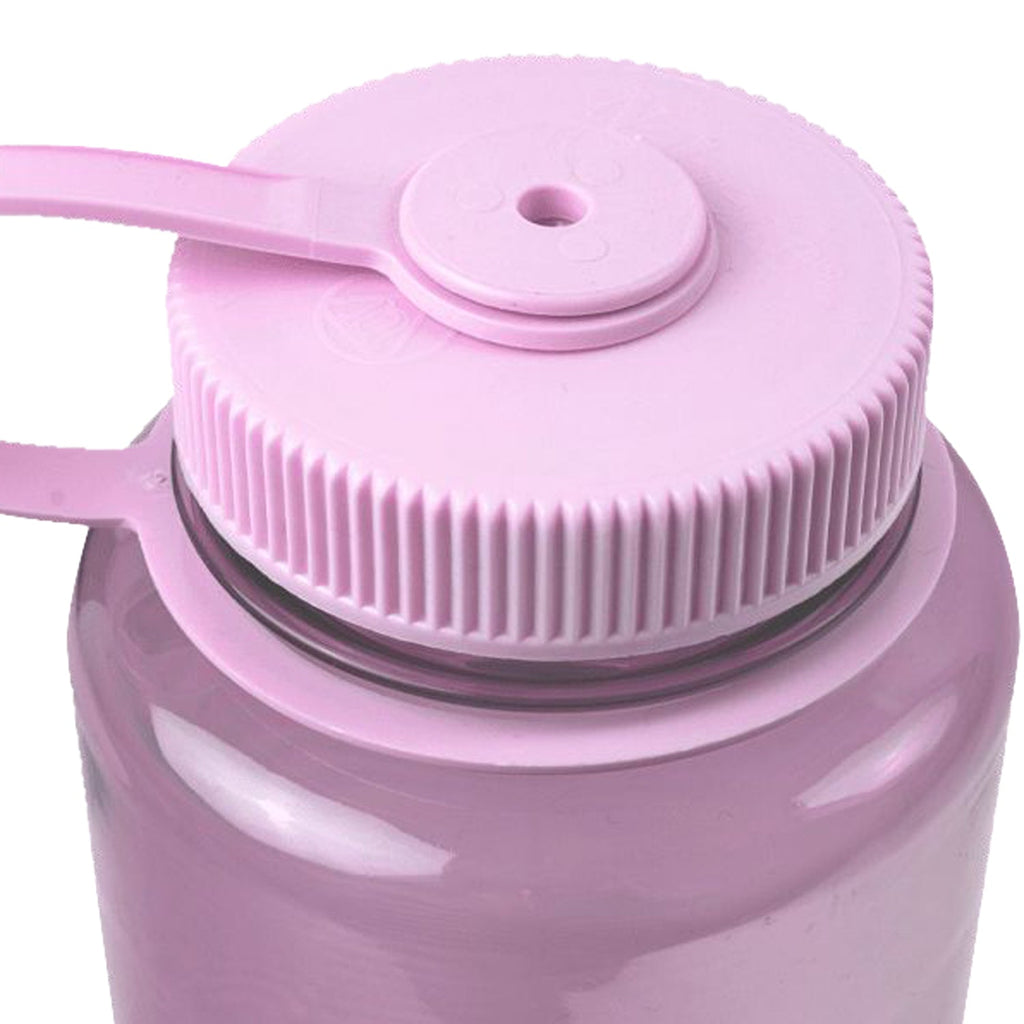 Nalgene 1L Wide Mouth Tritan Sustain Water Bottle: Cherry Blossom