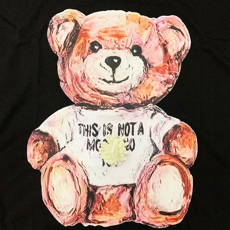 Moschino T-shirt Loose Round Neck T-shirt