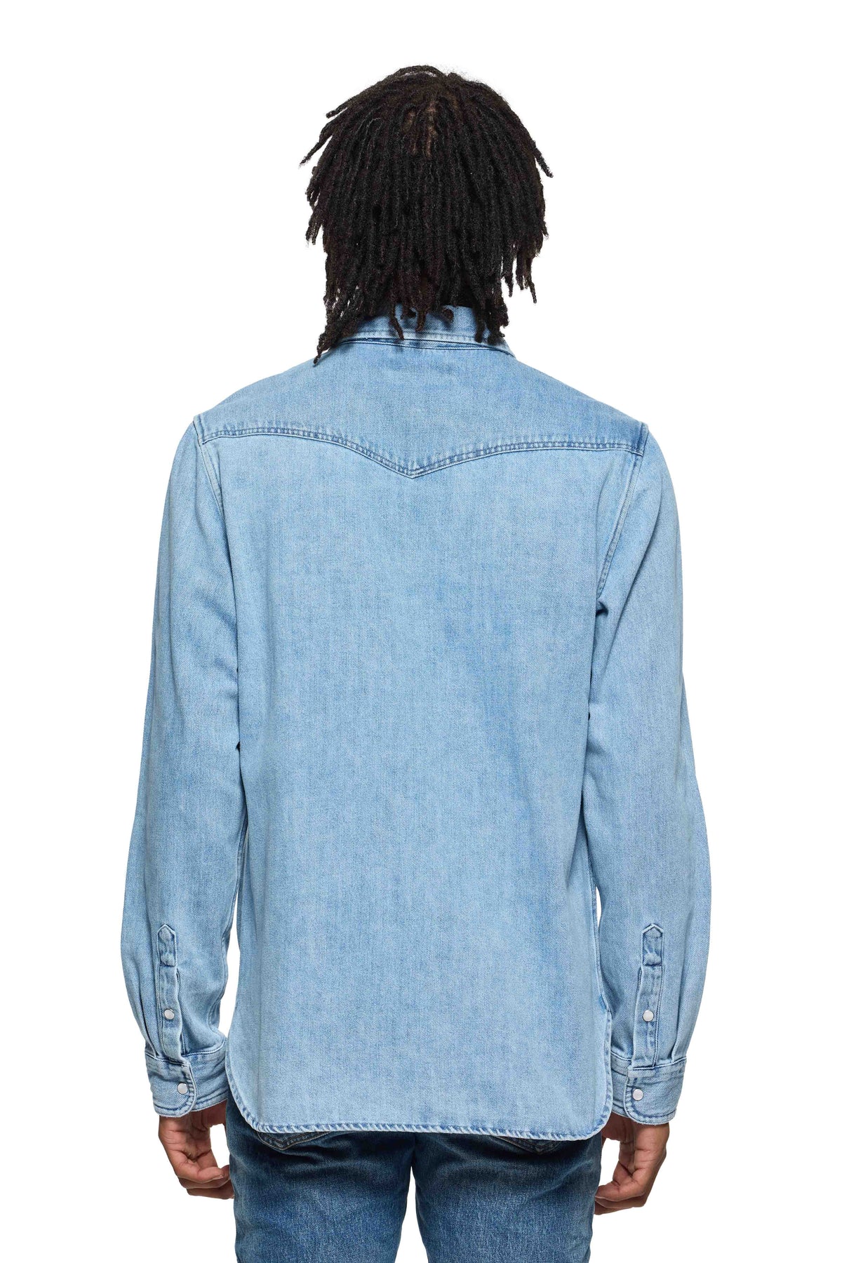 P054 Long Sleeve Western Shirt