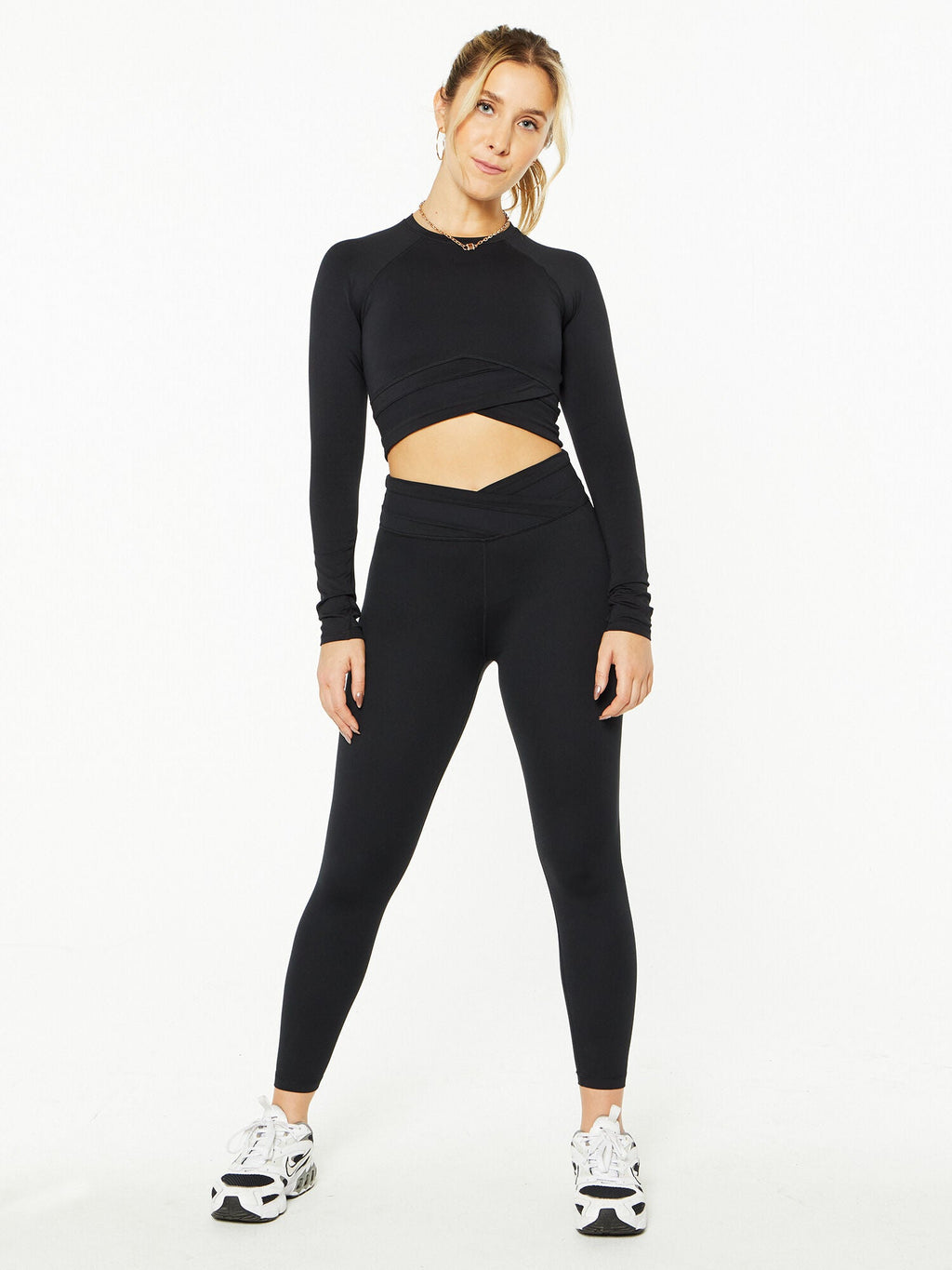 all day wrap waist 7/8 legging