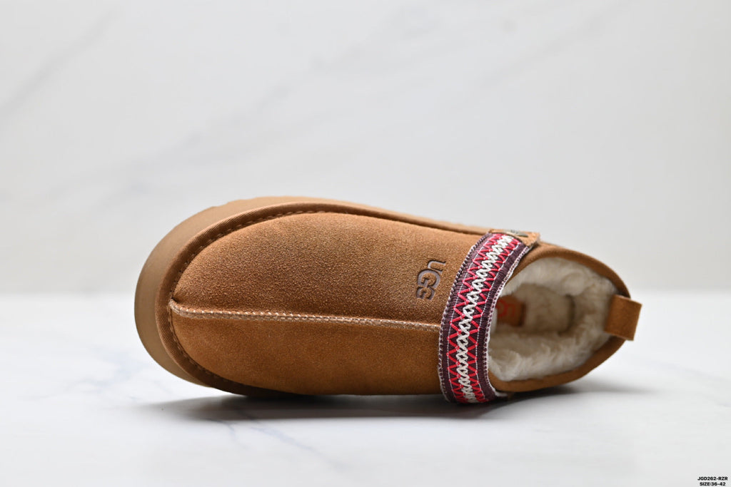 UGG Tazz Shearling Platform Slip-Ons