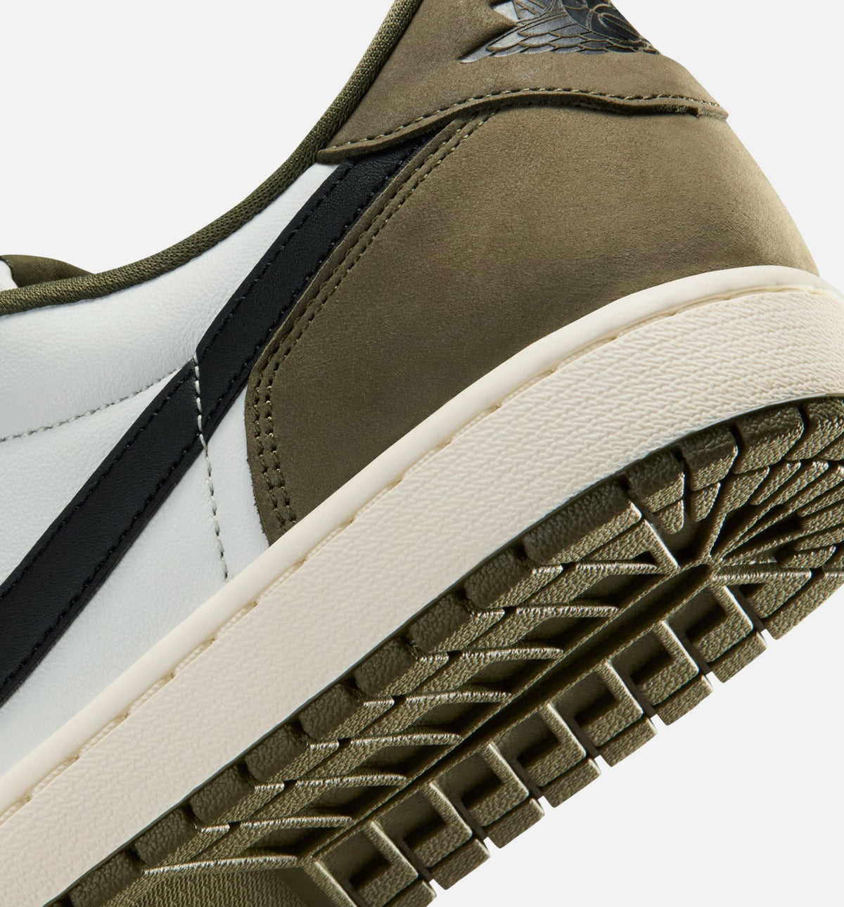 Air Jordan 1 Low OG Medium Olive Men's Shoes - Olive/Black/Summit White