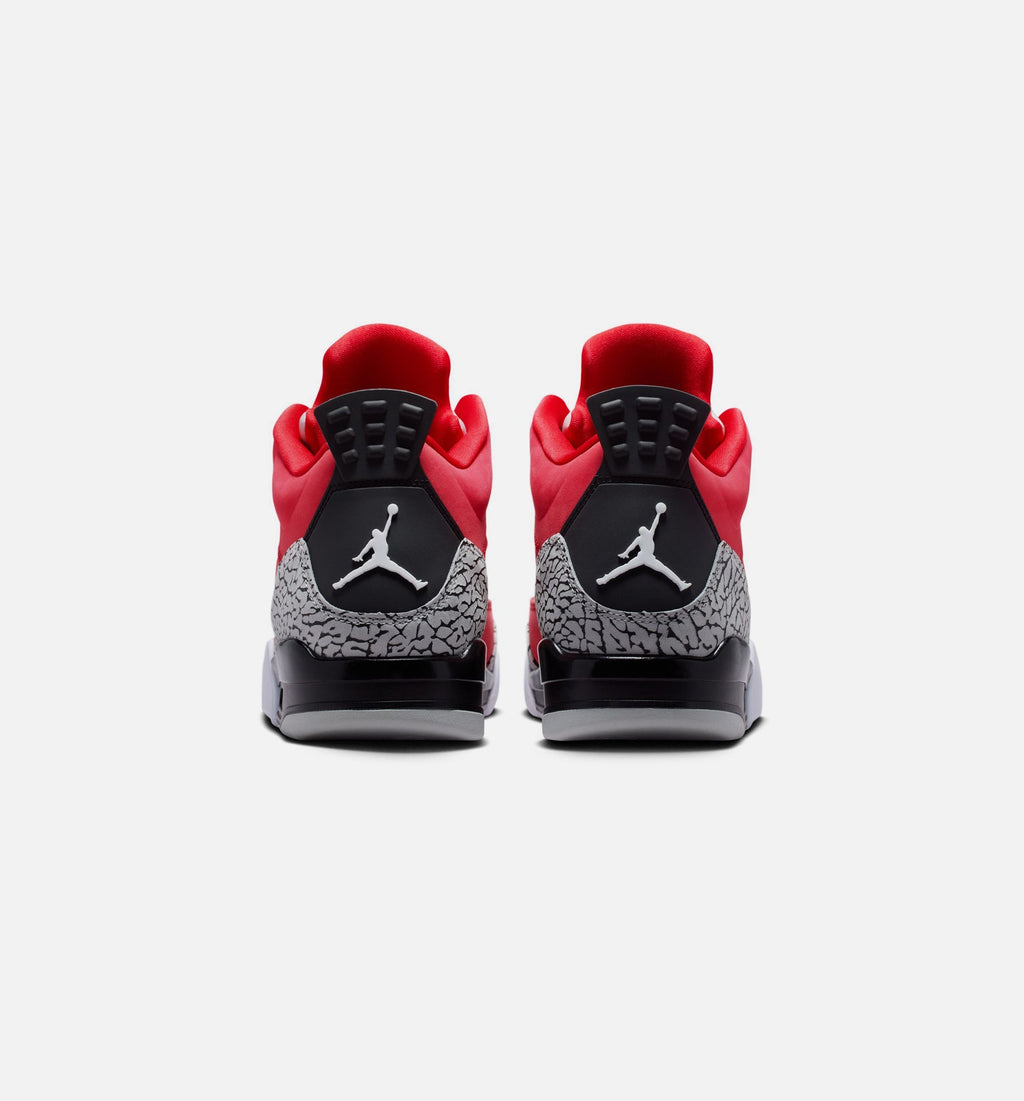 Son of Mars Low Men's Lifestyle Shoes - Fire Red / Black / Grey Mist / White
