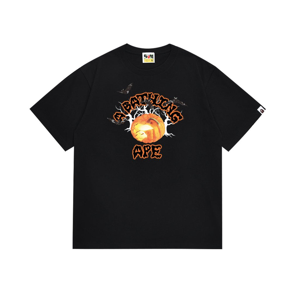 BAPE Halloween Pumpkin Bat Short-Sleeve T-Shirt