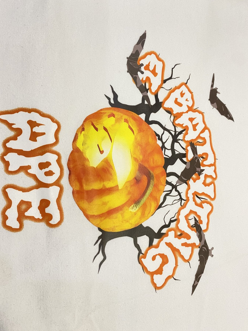 BAPE Halloween Pumpkin Bat Short-Sleeve T-Shirt