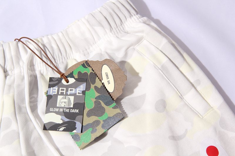 BAPE Shark Camo Glow-in-the-Dark Shorts