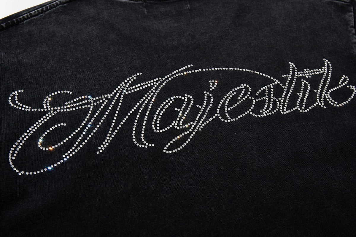 MAJESTIK Football Dog Graphic Short-Sleeve T-Shirt