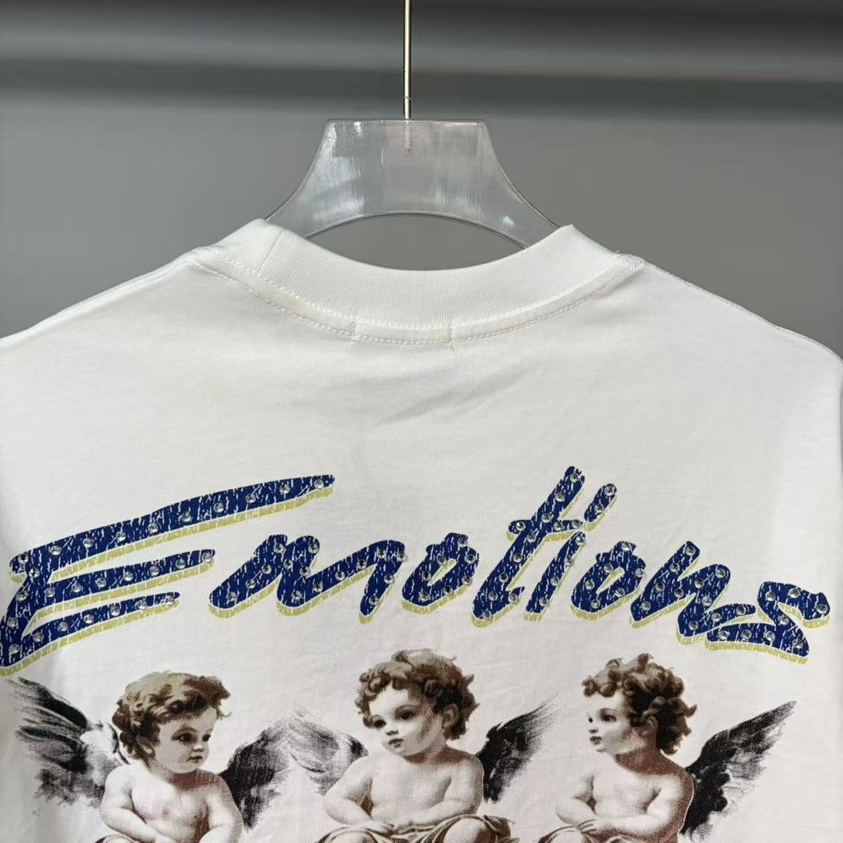 MIXED EMOTION Emotions Never Die Cherub Graphic T-Shirt