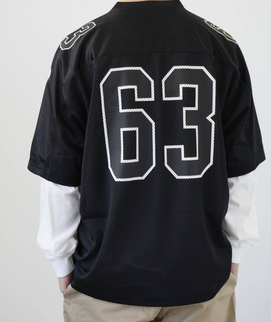 Supreme Bone Sleeve Number Football Jersey T-Shirt