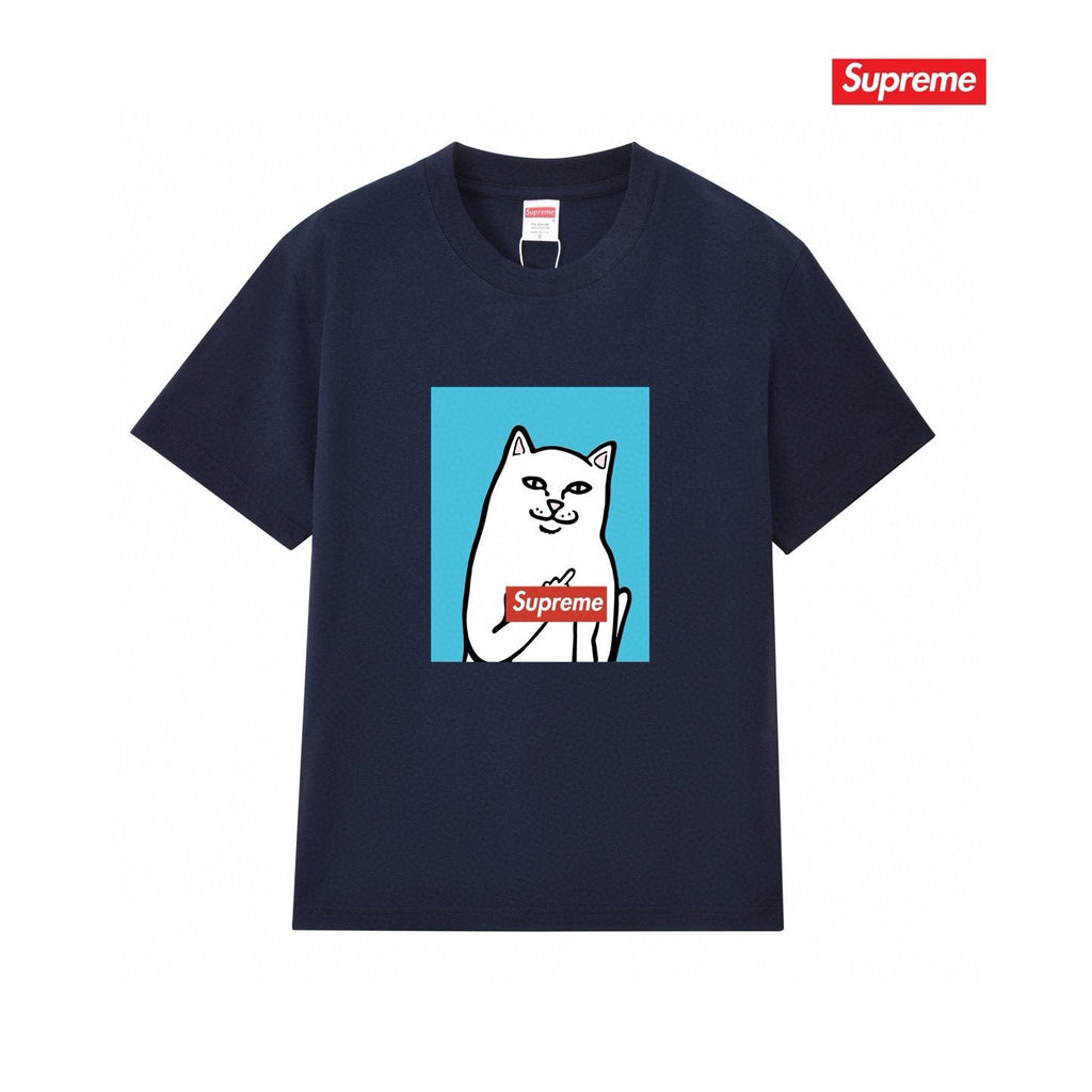 Supreme Cat Graphic Short-Sleeve T-Shirt