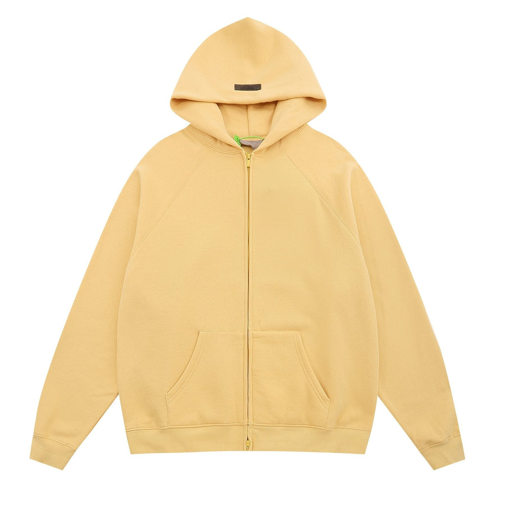 Essentials Fear of God Tonal Logo Full-Zip Hoodie