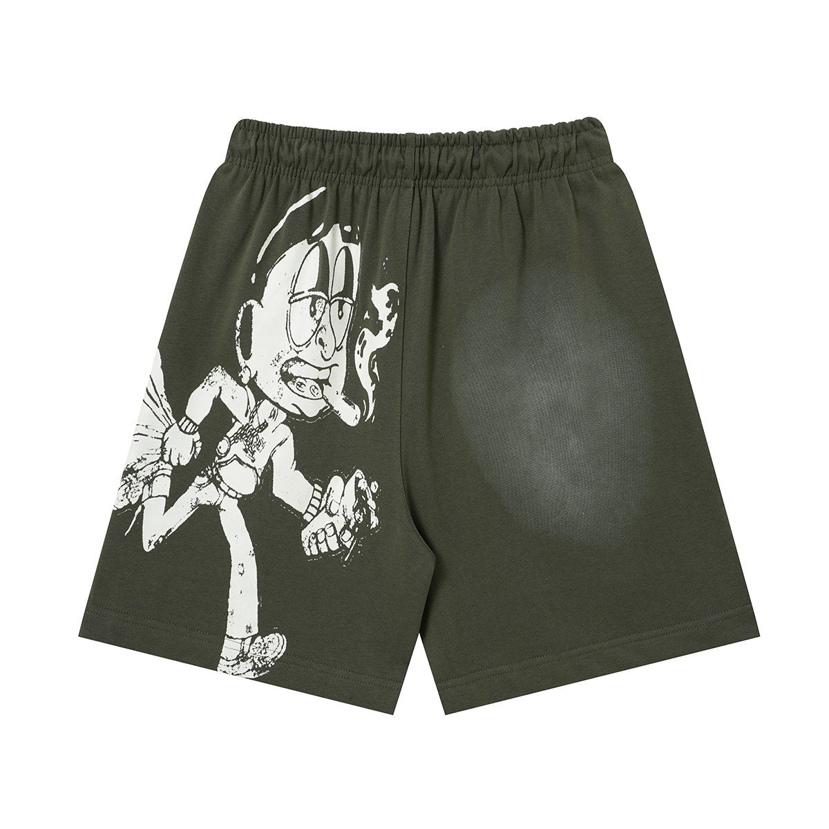 THAT'S A AWFUL LOT OF COUGH SYRUP Drawstring Graphic Shorts