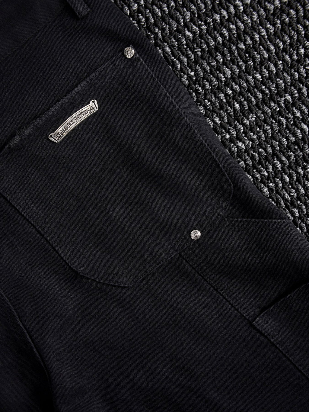 Chrome Hearts Black Utility Shorts