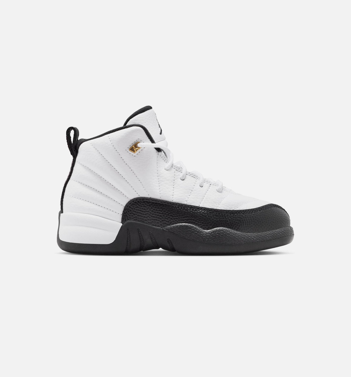 Air Jordan 12 Retro Taxi Preschool Lifestyle Shoes - White/Black/Taxi
