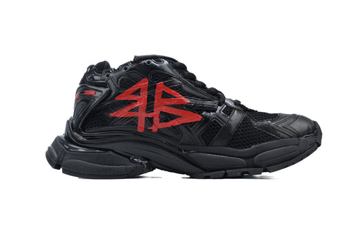 Balenciaga Runner Graffiti Black Red 677403W3RBQ1060