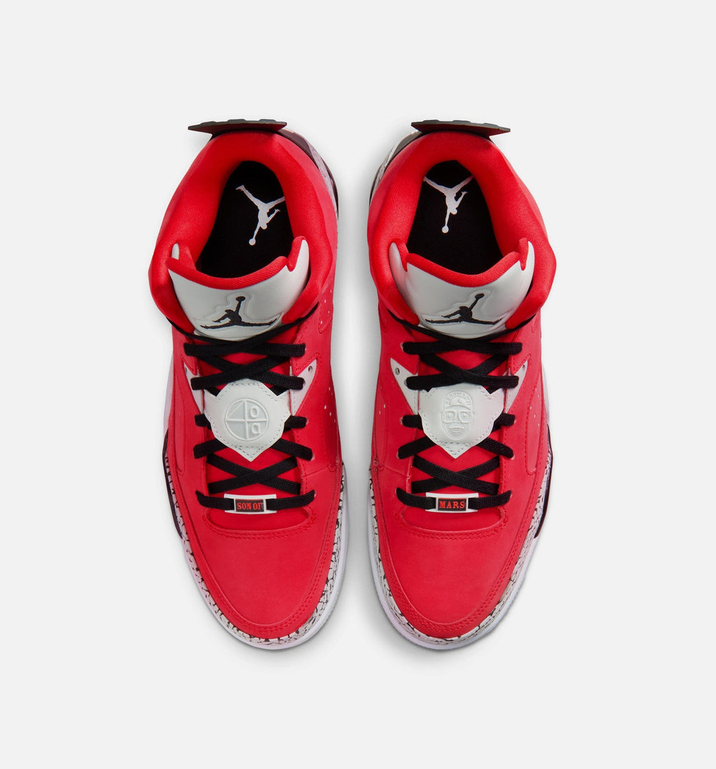 Son of Mars Low Men's Lifestyle Shoes - Fire Red / Black / Grey Mist / White