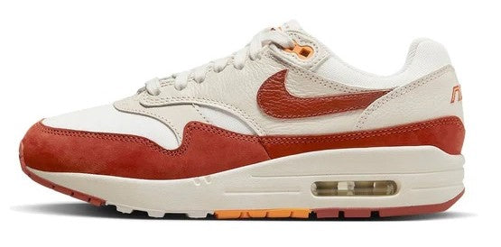 Women's Nike Air Max 1 LX Sail/Rugged Orange (FD2370 100)