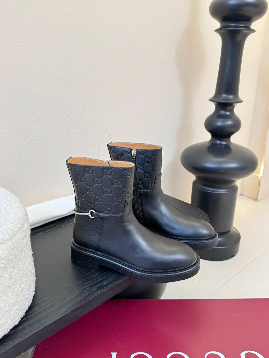 Gucci Runway Suede Boots
