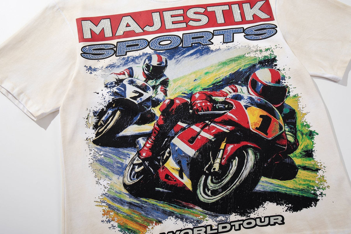 MAJESTIK Motorcycle Racing World Tour T-Shirt