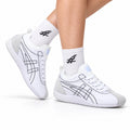 Onitsuka Tiger Low Profile Runner White Line Art Unisex Shoes Style 32