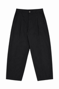 JACKER PLEATED BAGGY PANT Black