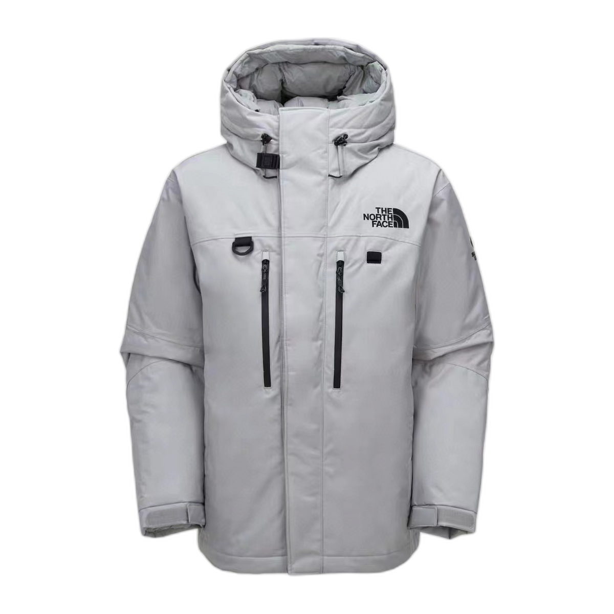 The North Face Himalayan Down Parka – Grey & White | 700-Fill Down