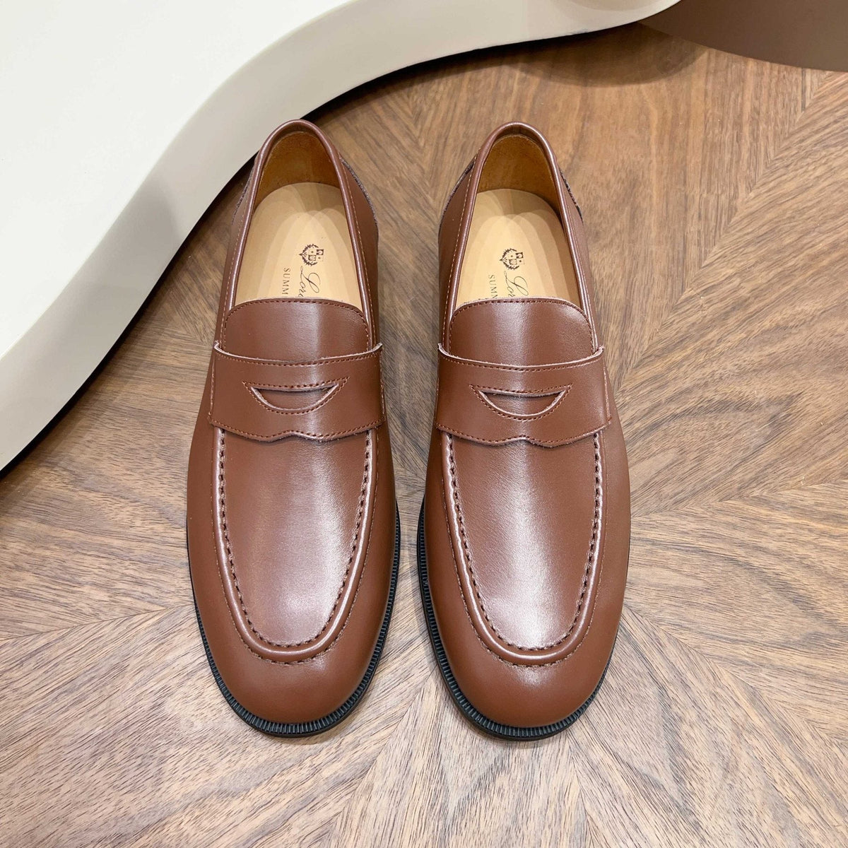 Men's Leather Penny Loafers