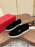 Salvatore Ferragamo Men's Textured Slip-On Loafers