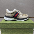 Gucci Web Stripe Low-Top Sneakers
