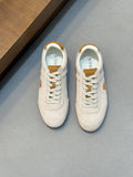 Burberry White Horse Graphic Low-Top Sneakers